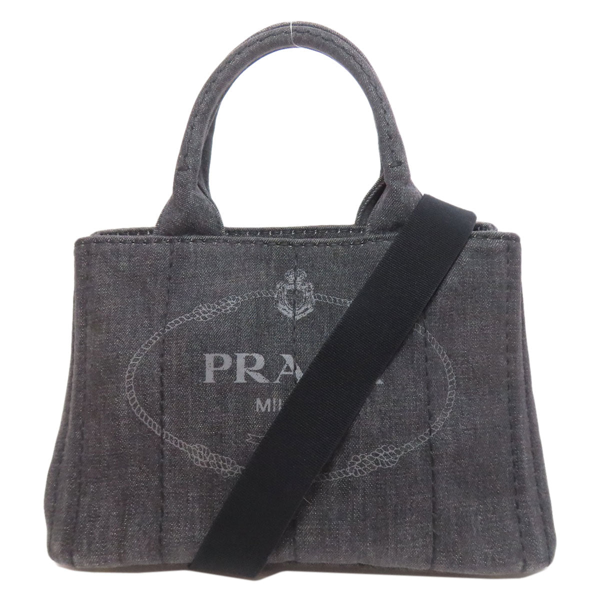 Canapa Way Denim Black Travel Bag