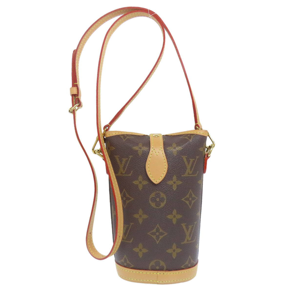 Louis Vuitton M80874 fold me pouch Monogram Canvas Brown Shoulder Bag 2