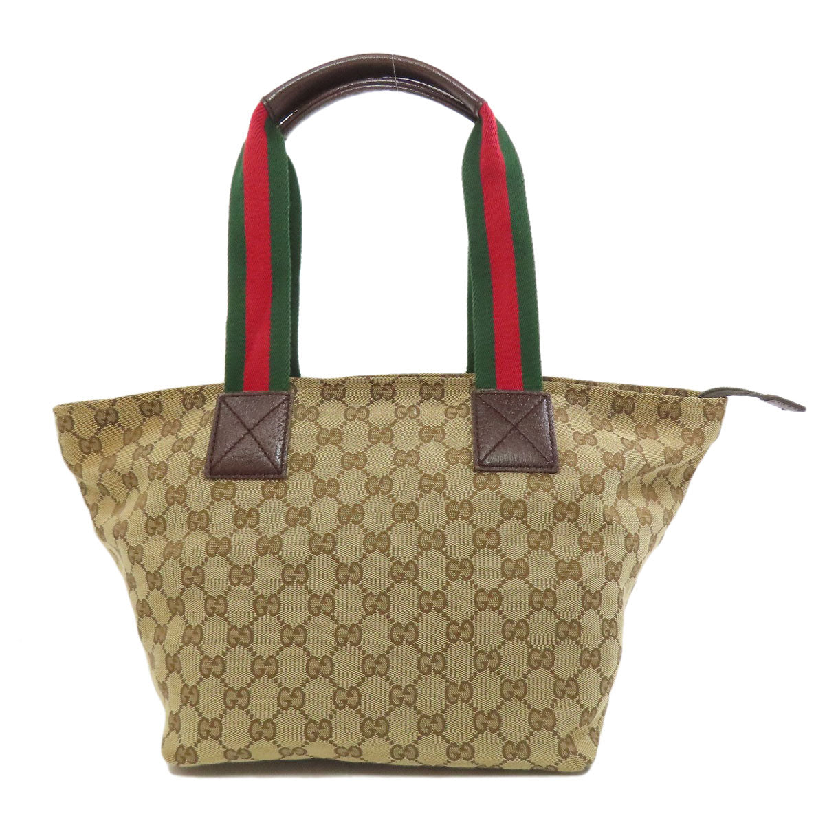 Gucci GG Shelly line Canvas Brown Handbag