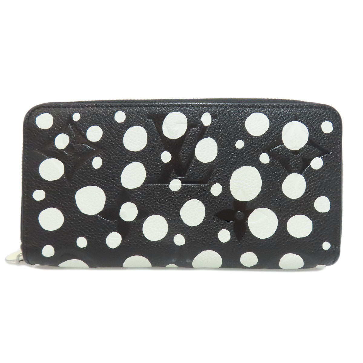 Louis Vuitton Long Purse M81906 Ann Platt Black Wallet Case 2