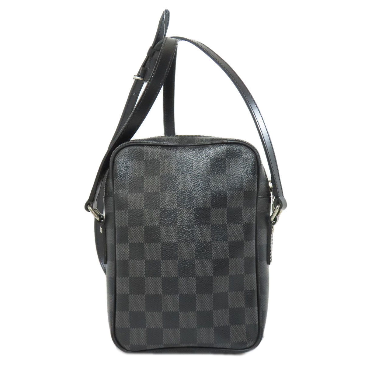 Louis Vuitton N41446 Damier Graphite Rem Canvas Gray Shoulder Bag