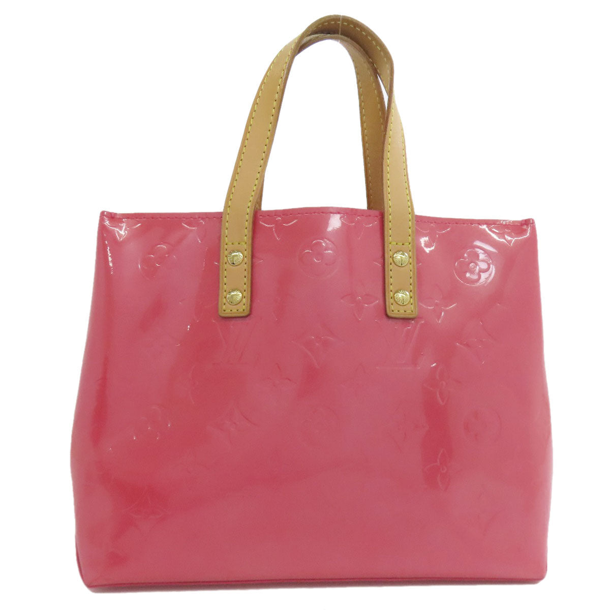 Louis Vuitton M9132F Vernis Lead PM Pink Handbag