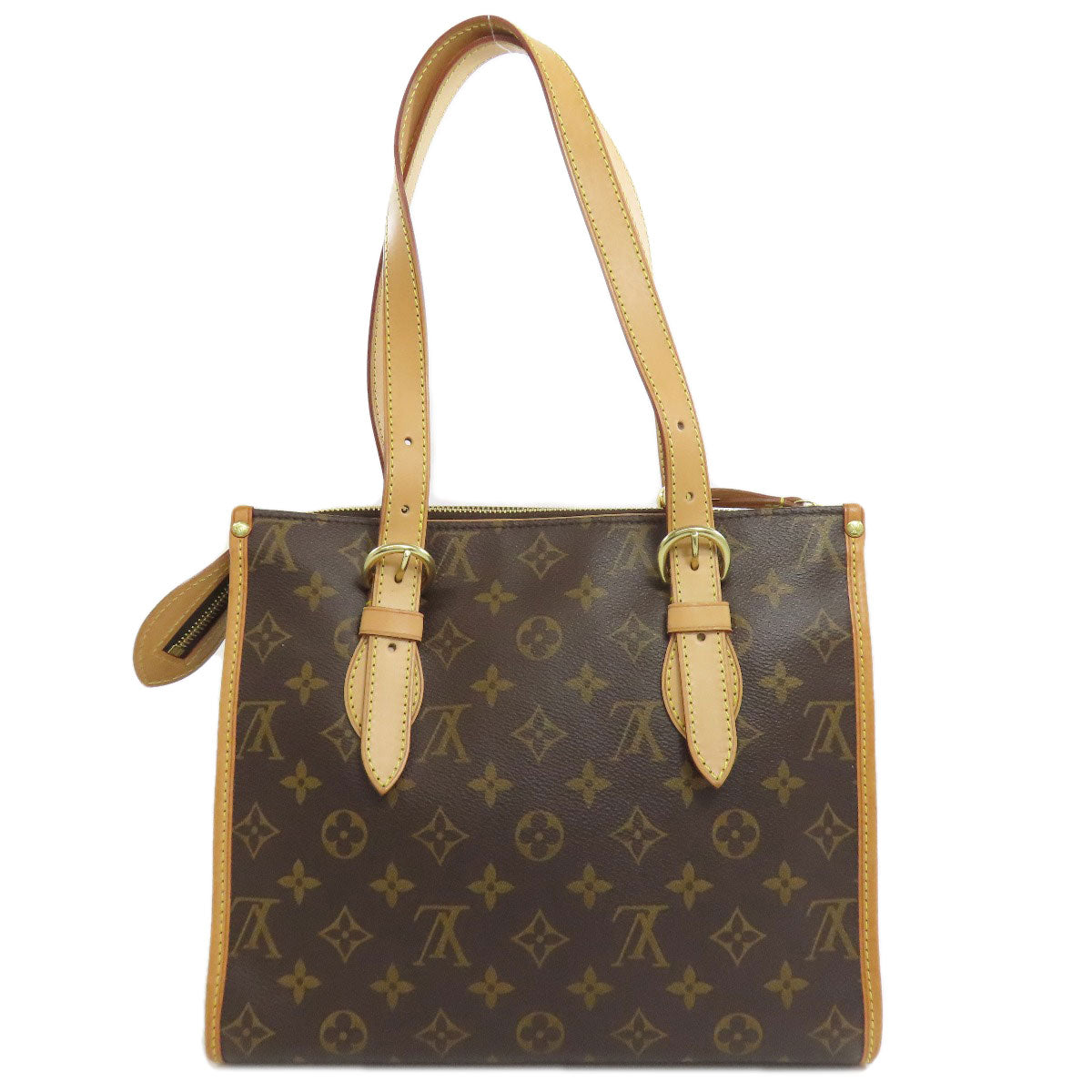 Louis Vuitton M40007 Popincourt Haut Monogram Canvas Brown Tote Bag