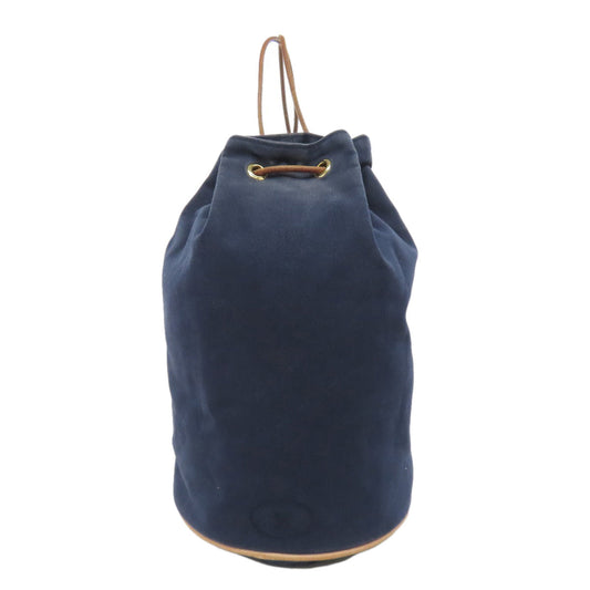 Shoulder Bag Cotton Navy