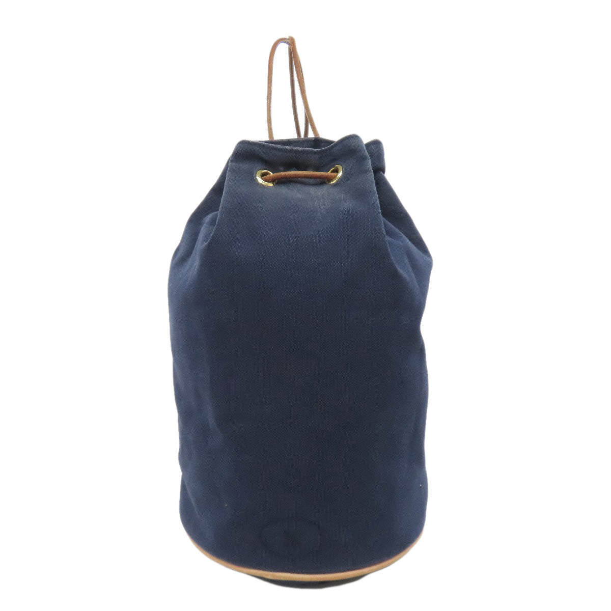 Hermes Shoulder Bag Cotton Mimill Navy