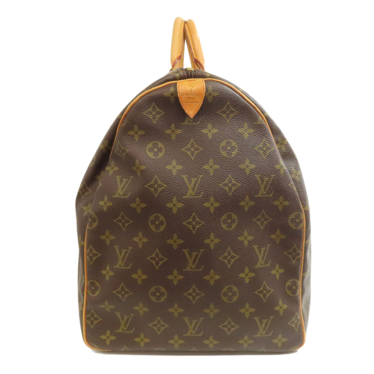 Louis Vuitton Boston Duffel M41422 Keepall 60 Monogram Canvas Brown Travel Bag 10