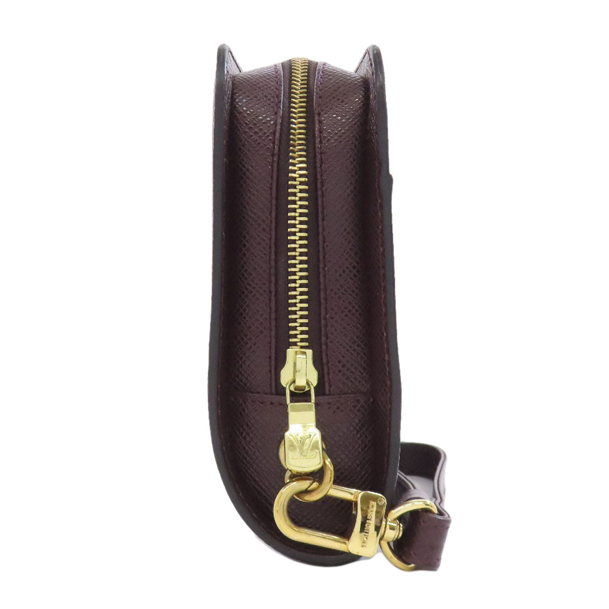 Louis Vuitton business M30186 Taiga purple Baikal Leather Handbag