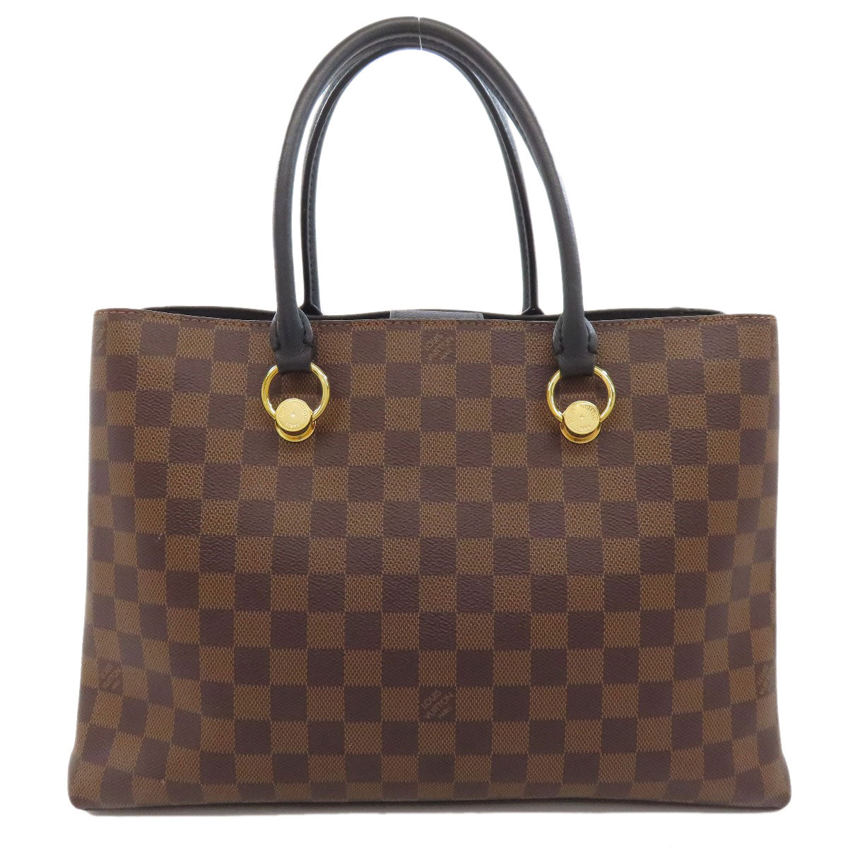 Louis Vuitton N40050 Damier Riverside Canvas Brown Handbag