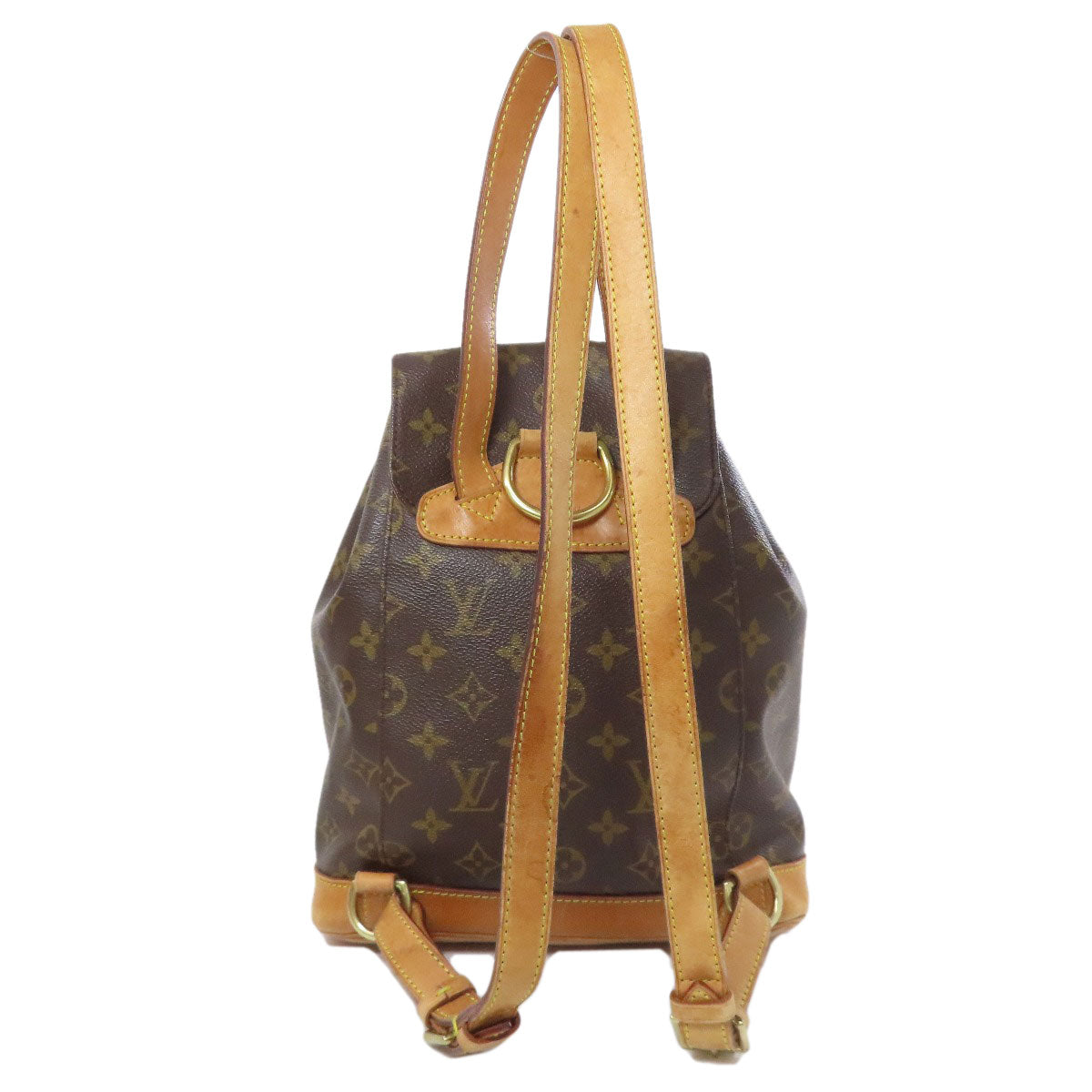 Louis Vuitton Backpack M51136 MontsourisMM Monogram Canvas Brown 11