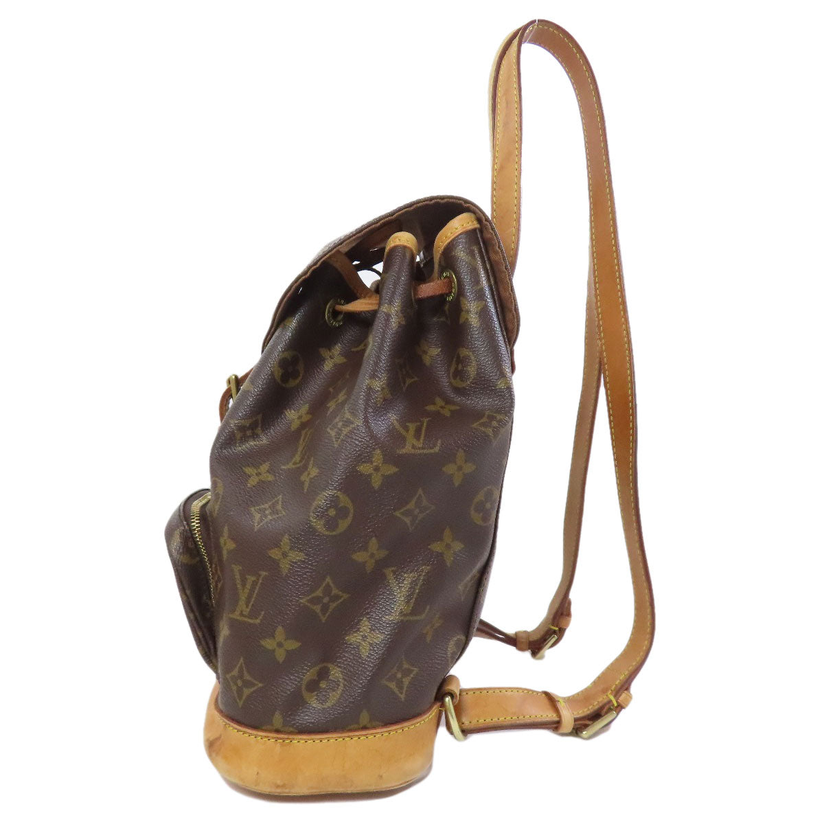 Louis Vuitton Backpack M51136 MontsourisMM Monogram Canvas Brown 11