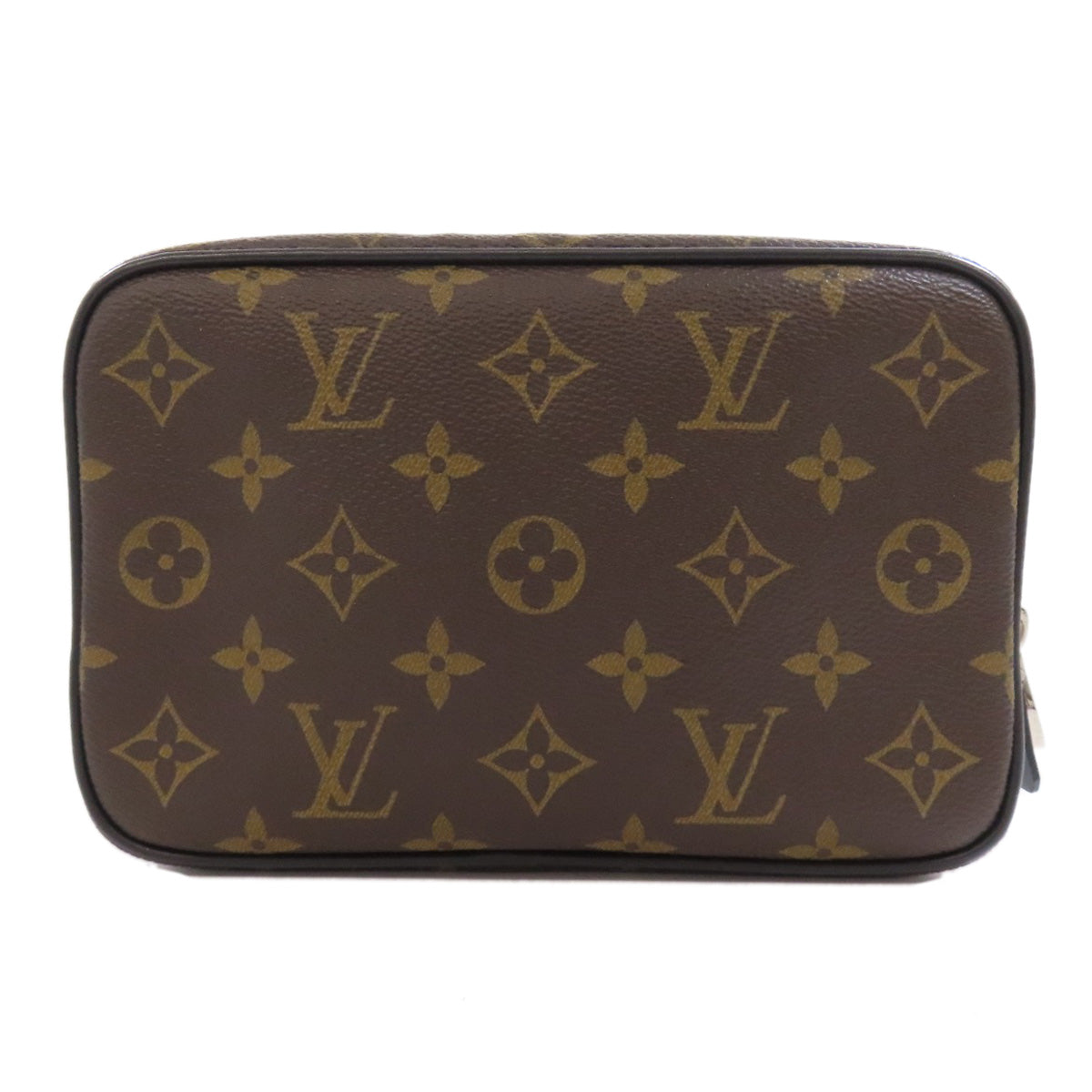 Louis Vuitton Cosmetics Pouch M47507 macacer Truth Monogram Brown Handbag