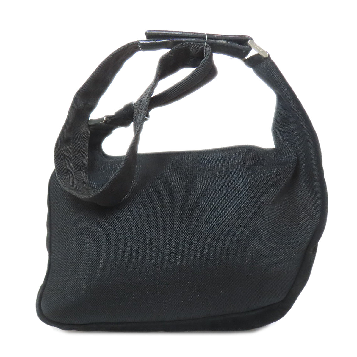 Shoulder Bag Suede Black