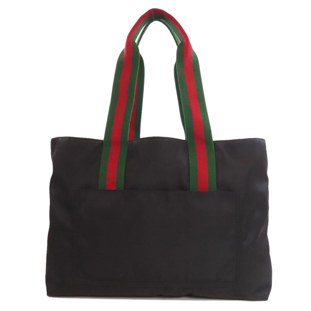 Gucci Sherry Line Nylon Black Large Tote Bag 2