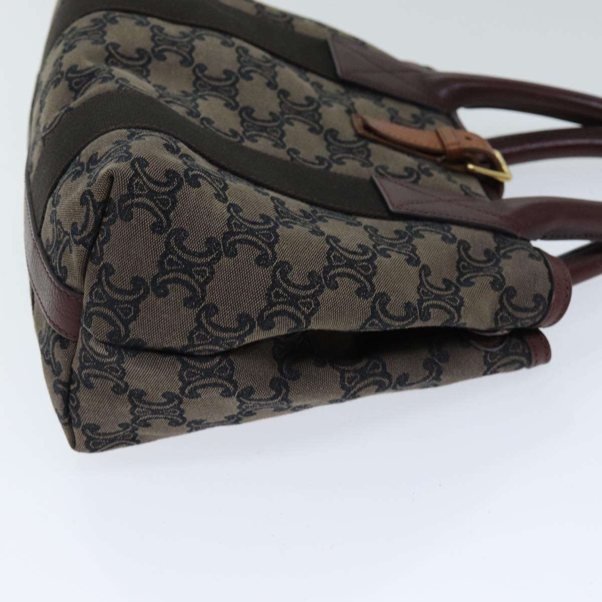Luxury Triomphe Hand Bag Canvas Brown Travel Bag
