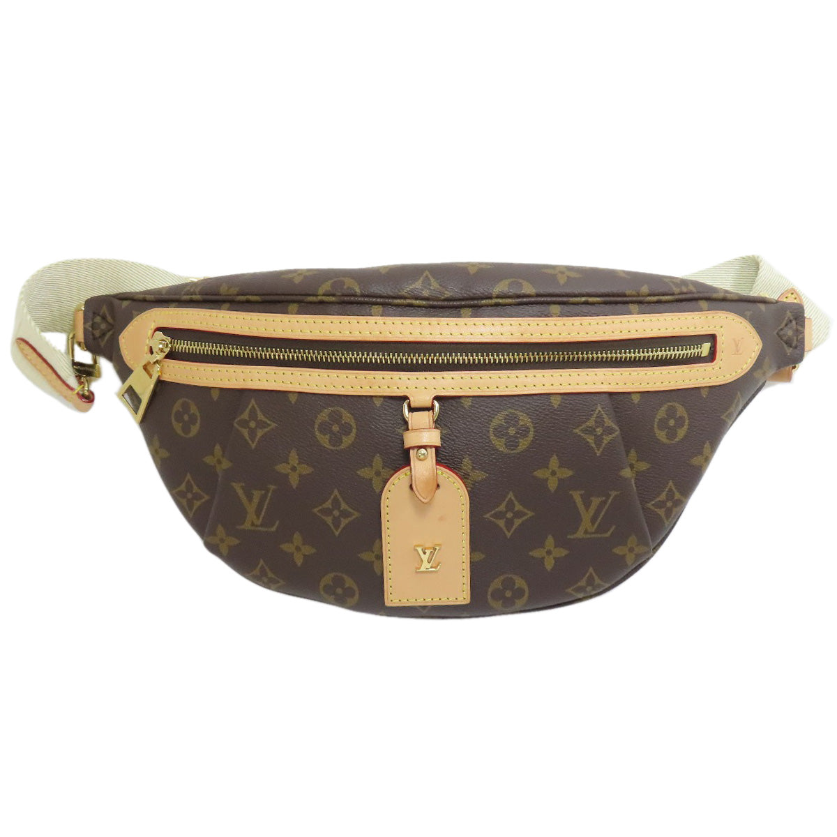 Louis Vuitton Hip M46784 high rise Monogram Canvas Brown Handbag