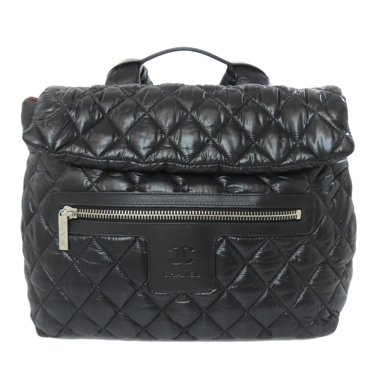 Chanel Backpack Nylon Cococoon Black