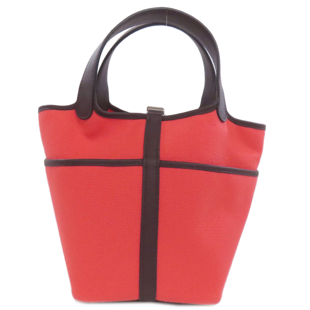 Tower Ash Picotin Lock Pm Silvermetal Women Red Travel Bag