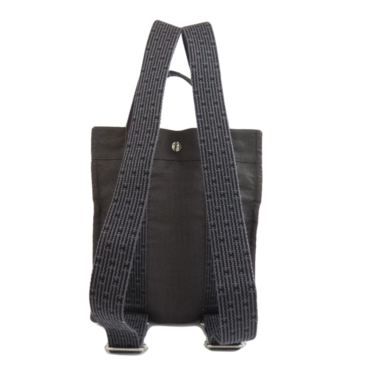 Hermes Backpack Her Line Ad Canvas Gray