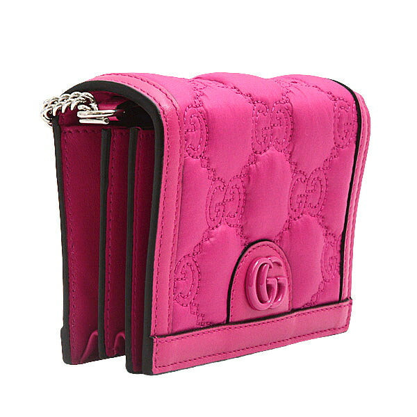 Gucci Matelassé 2Way Bag Leather Nylon Travel Bag