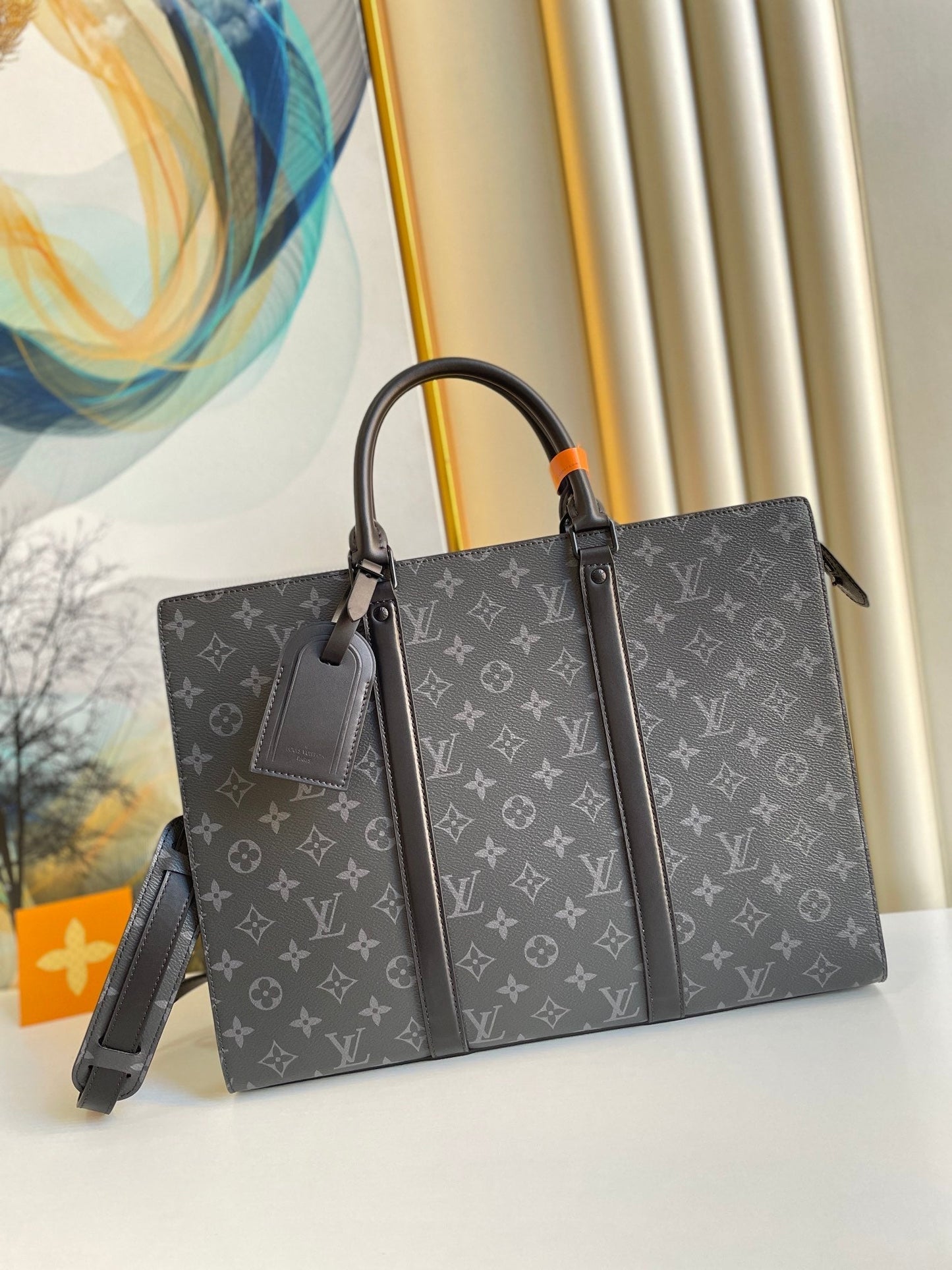 Top Quality Sac Plat Horizontal Zippe Eclipse Monogram Crossbody Bag