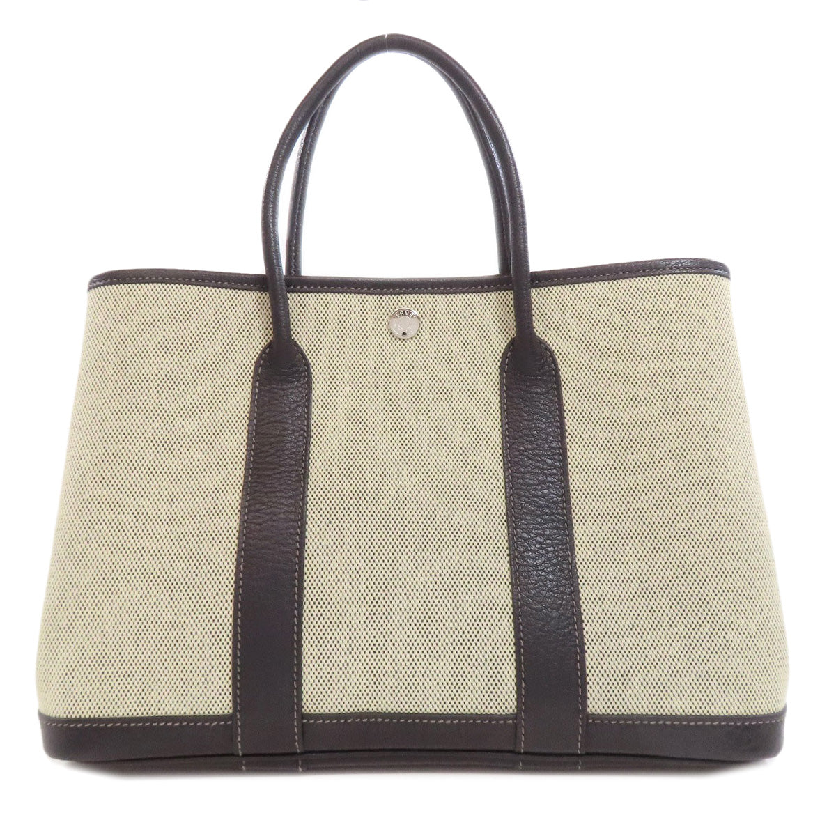Hermes Handbag Tower Ash Garden Party Tpm Gray Travel Bag