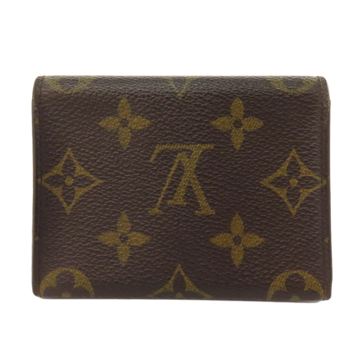 Louis Vuitton M62920 Anne Vert Cult De Monogram Canvas Brown Wallet Case 2