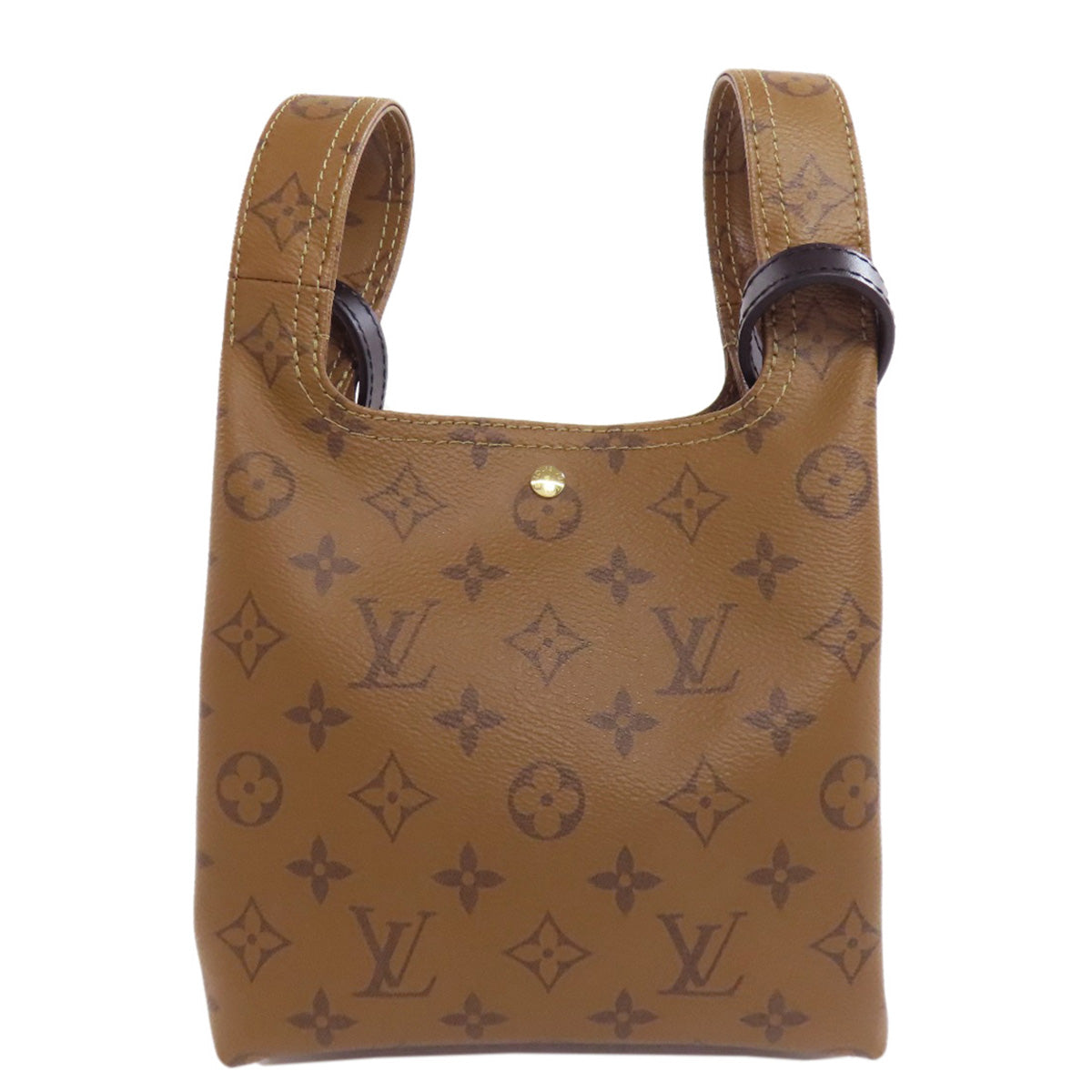 Louis Vuitton M46816 reverse Atlantis BB Monogram Brown Handbag