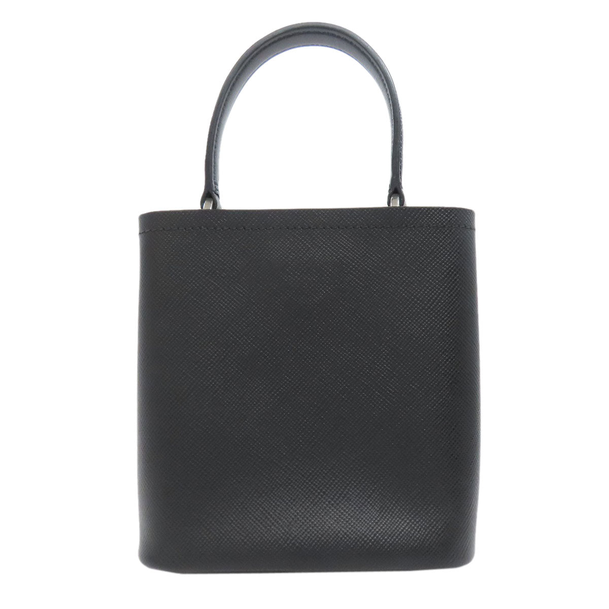 Safiano Pin Badge Rabbit Lip Way Black Travel Bag