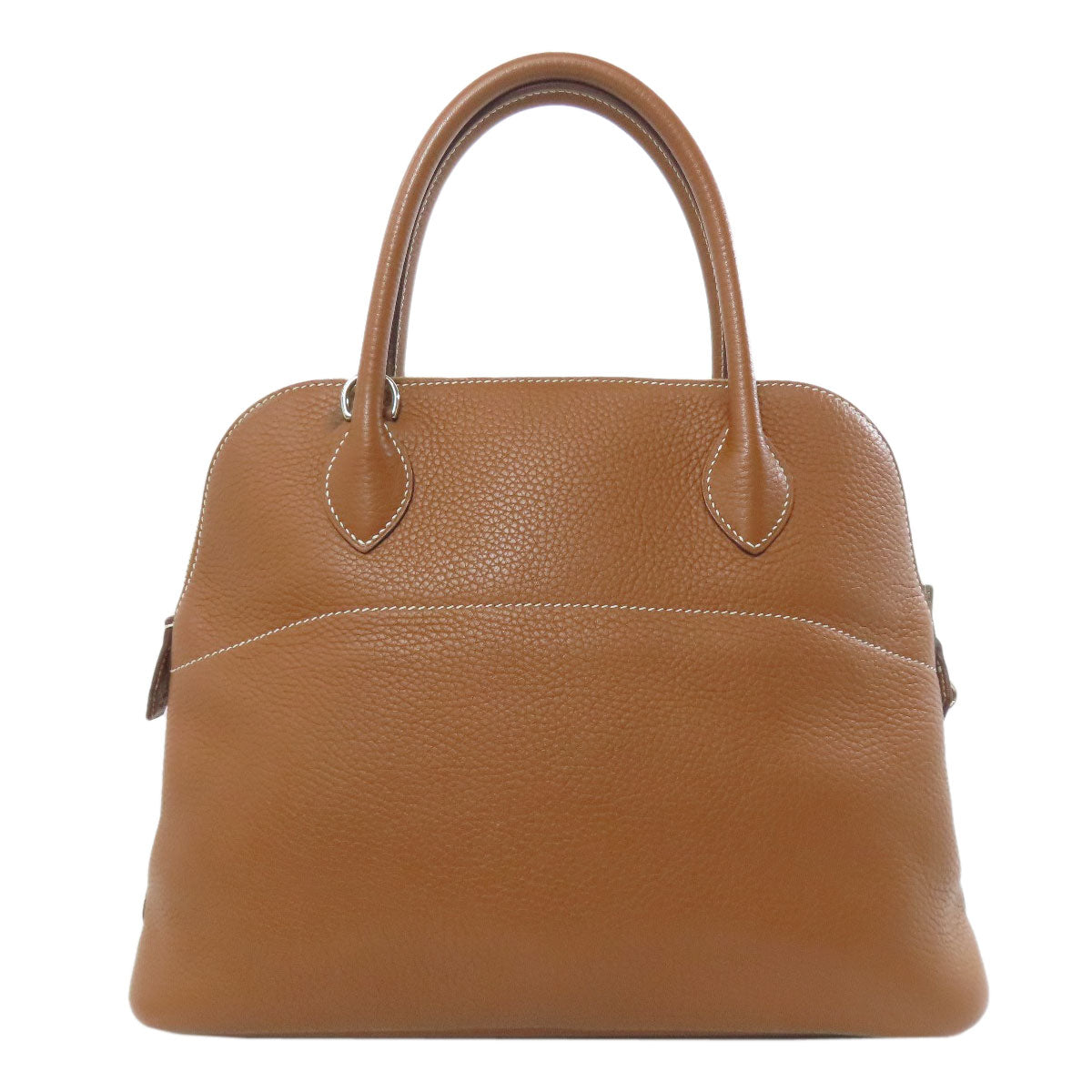 Taurillon Clemence Bolide Silvermetal Gold Travel Bag