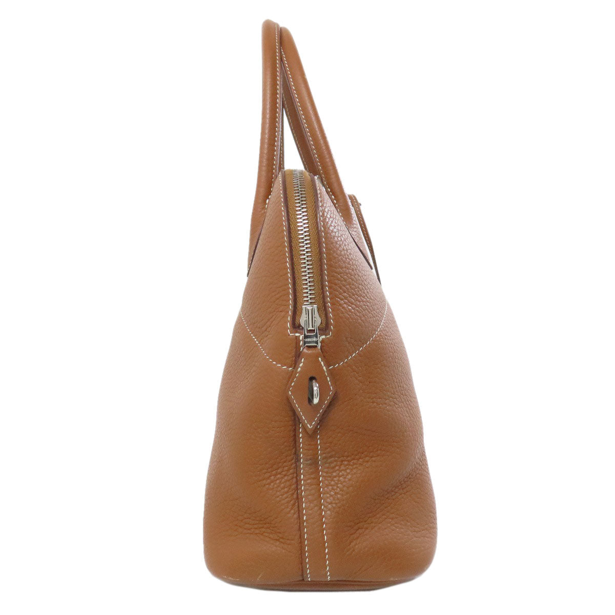 Taurillon Clemence Bolide Silvermetal Gold Travel Bag