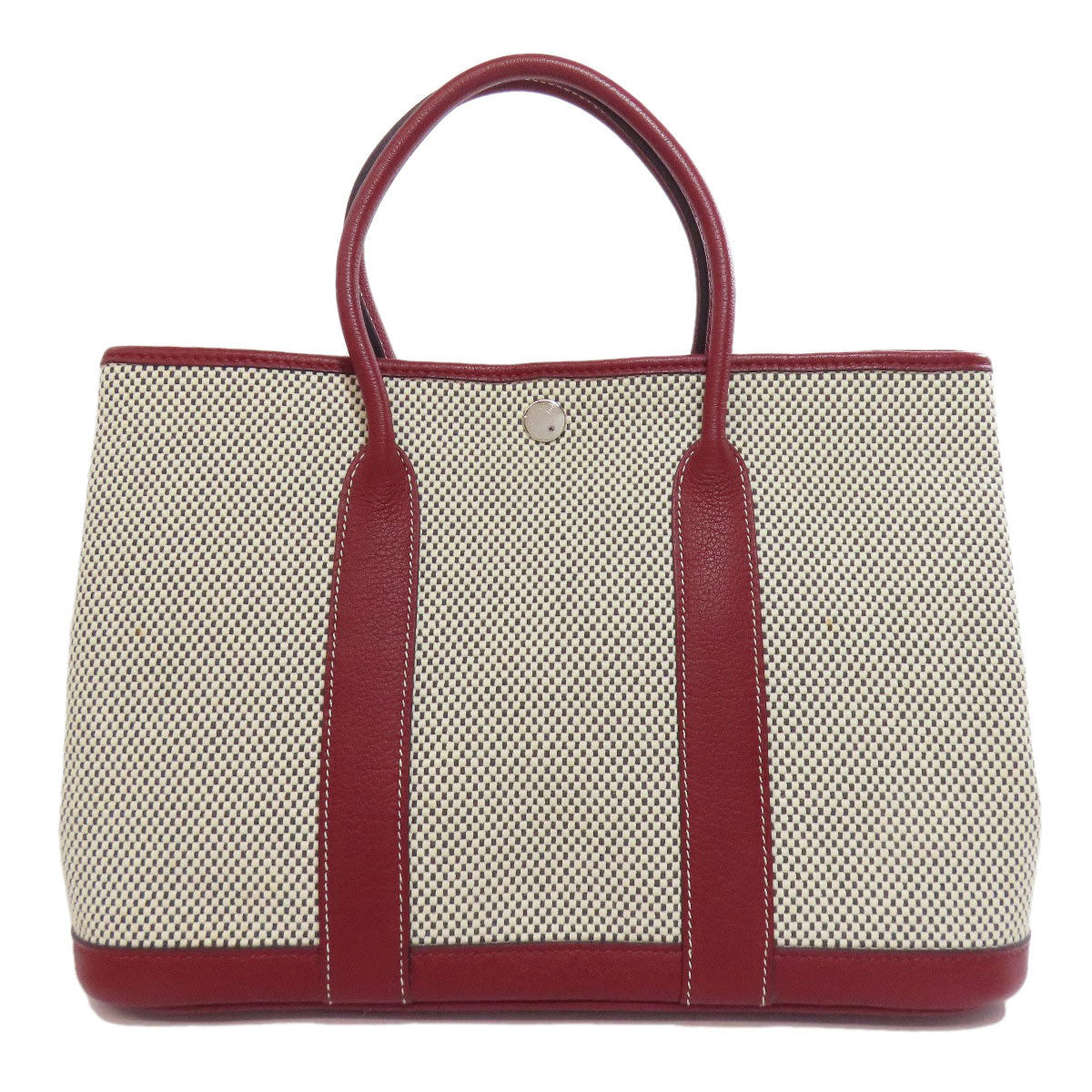 Gray Garden Party Tpm Canvas Travel Bag