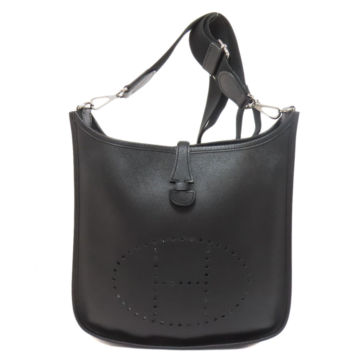 Shoulder Bag Epsom Evelyn Pm Silvermetal Black