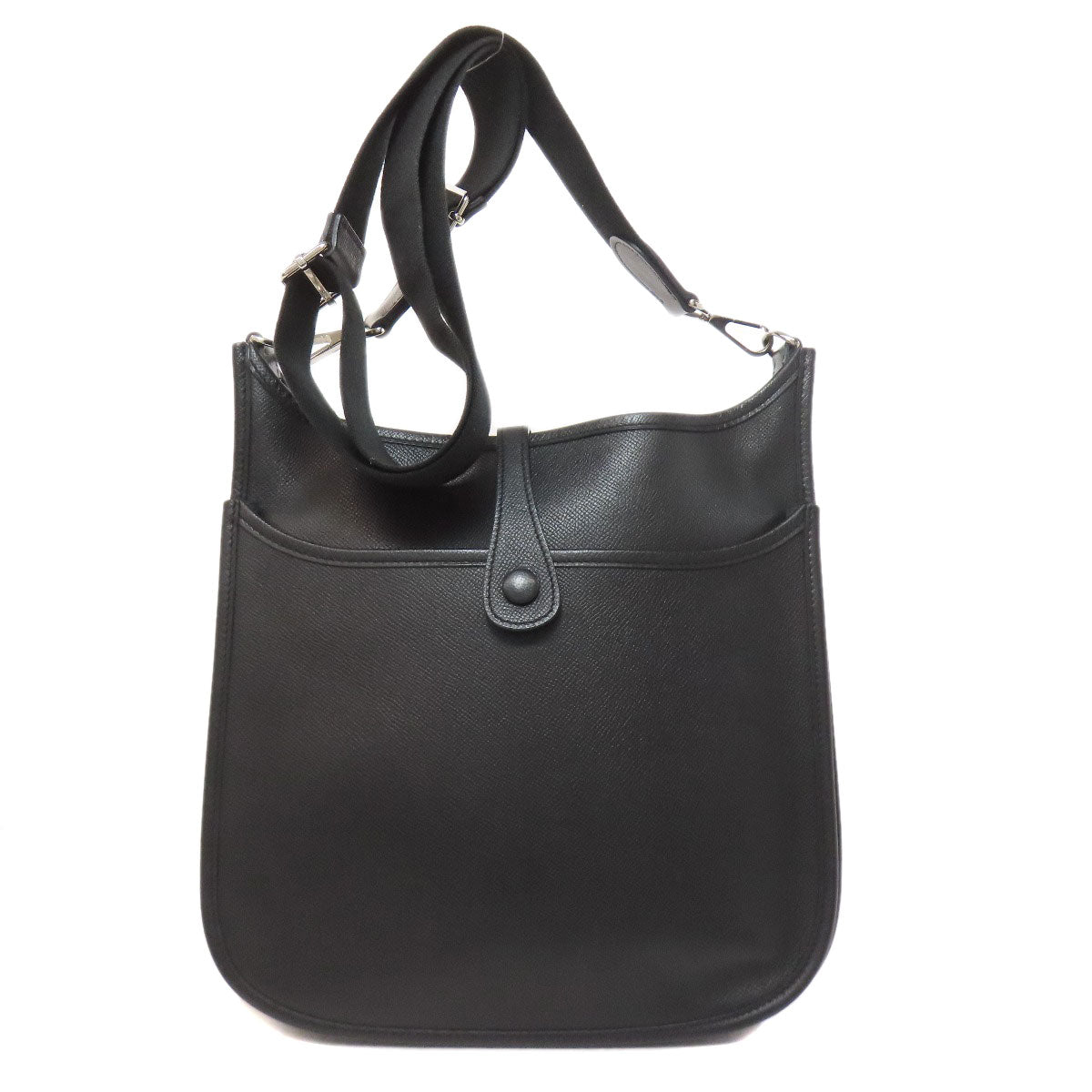 Shoulder Bag Epsom Evelyn Pm Silvermetal Black