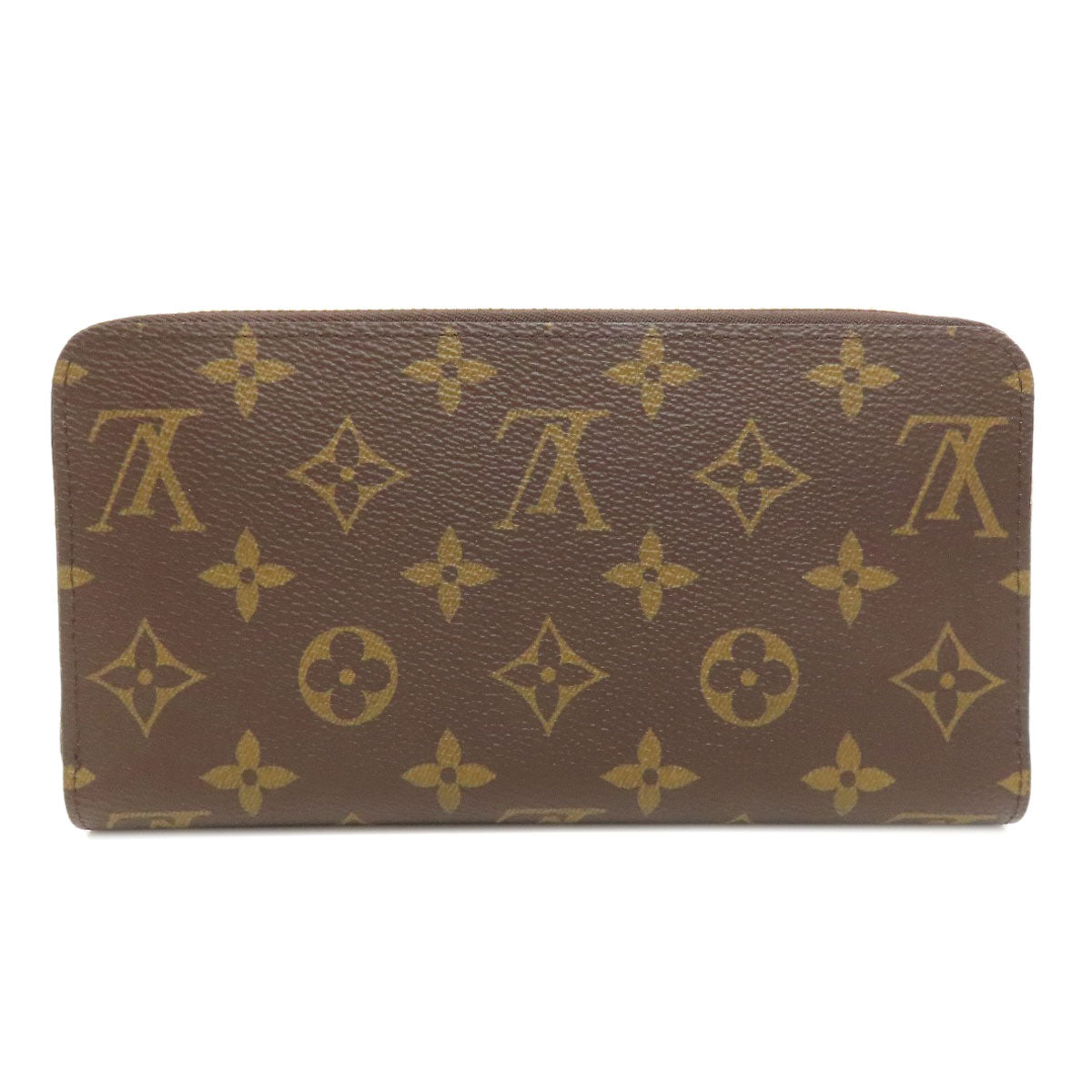 Louis Vuitton Long Purse M41896 Zippy Monogram Canvas Brown Wallet Case 2