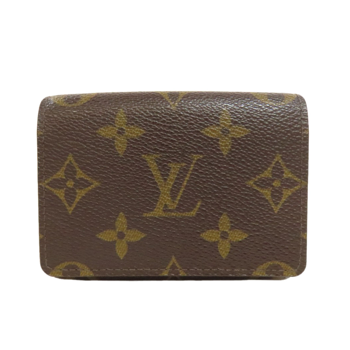 Louis Vuitton M62920 Anne Vert Cult De Monogram Canvas Brown Wallet Case