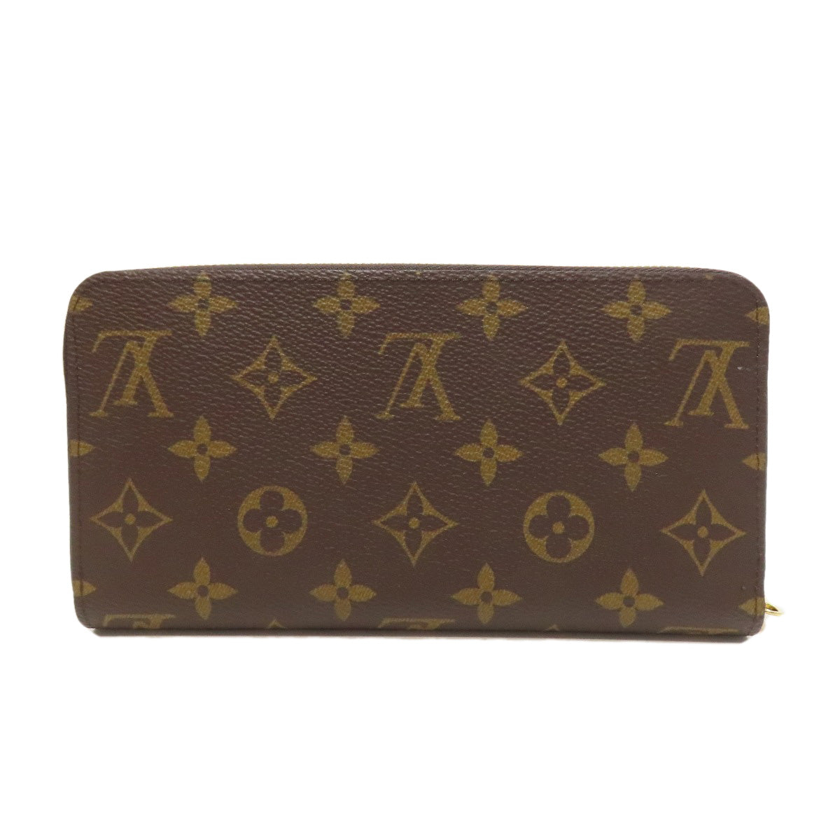Louis Vuitton Long Purse M41896 Zippy Monogram Canvas Brown Wallet Case