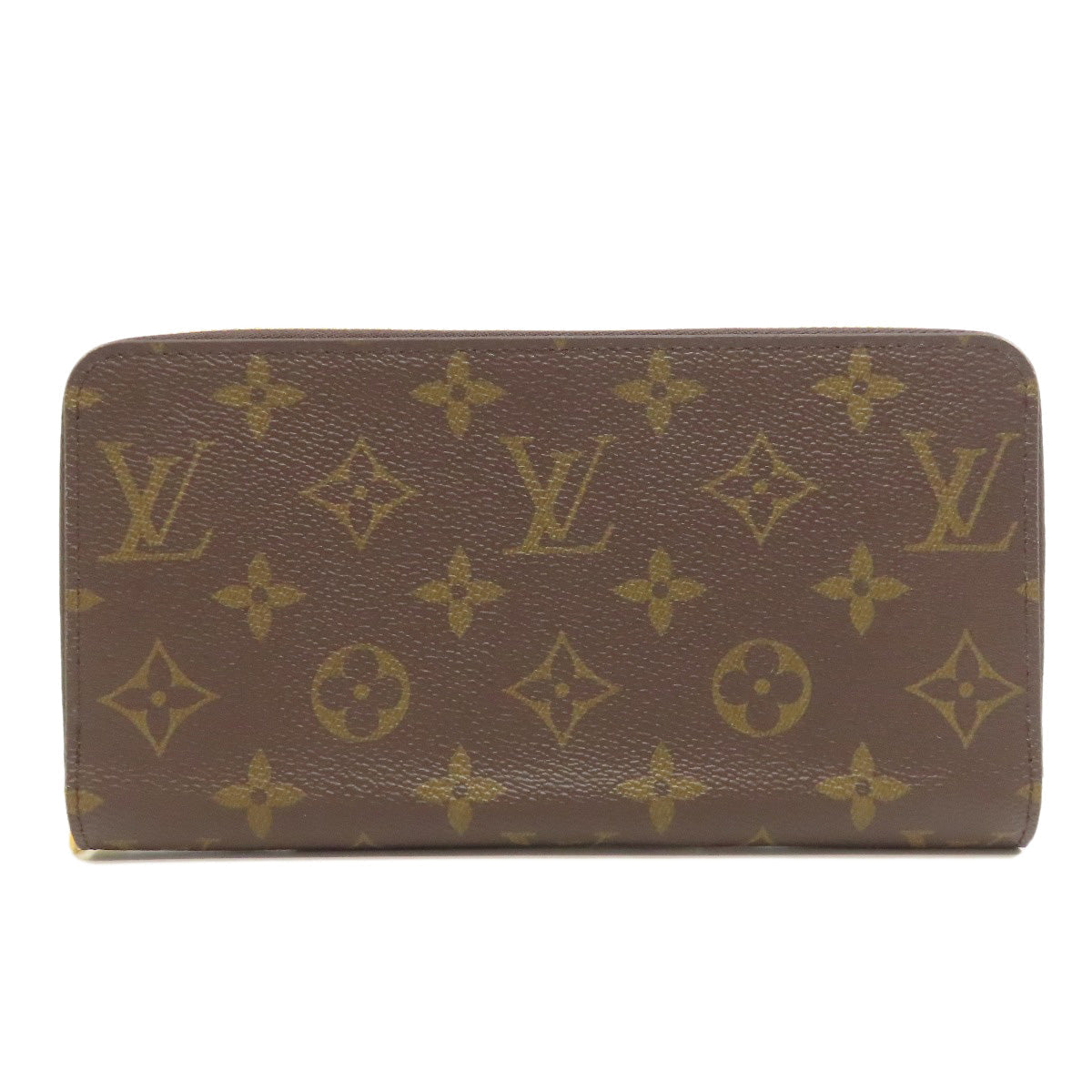 Louis Vuitton Long Purse M42616 Zippy Monogram Canvas Brown Wallet Case 9