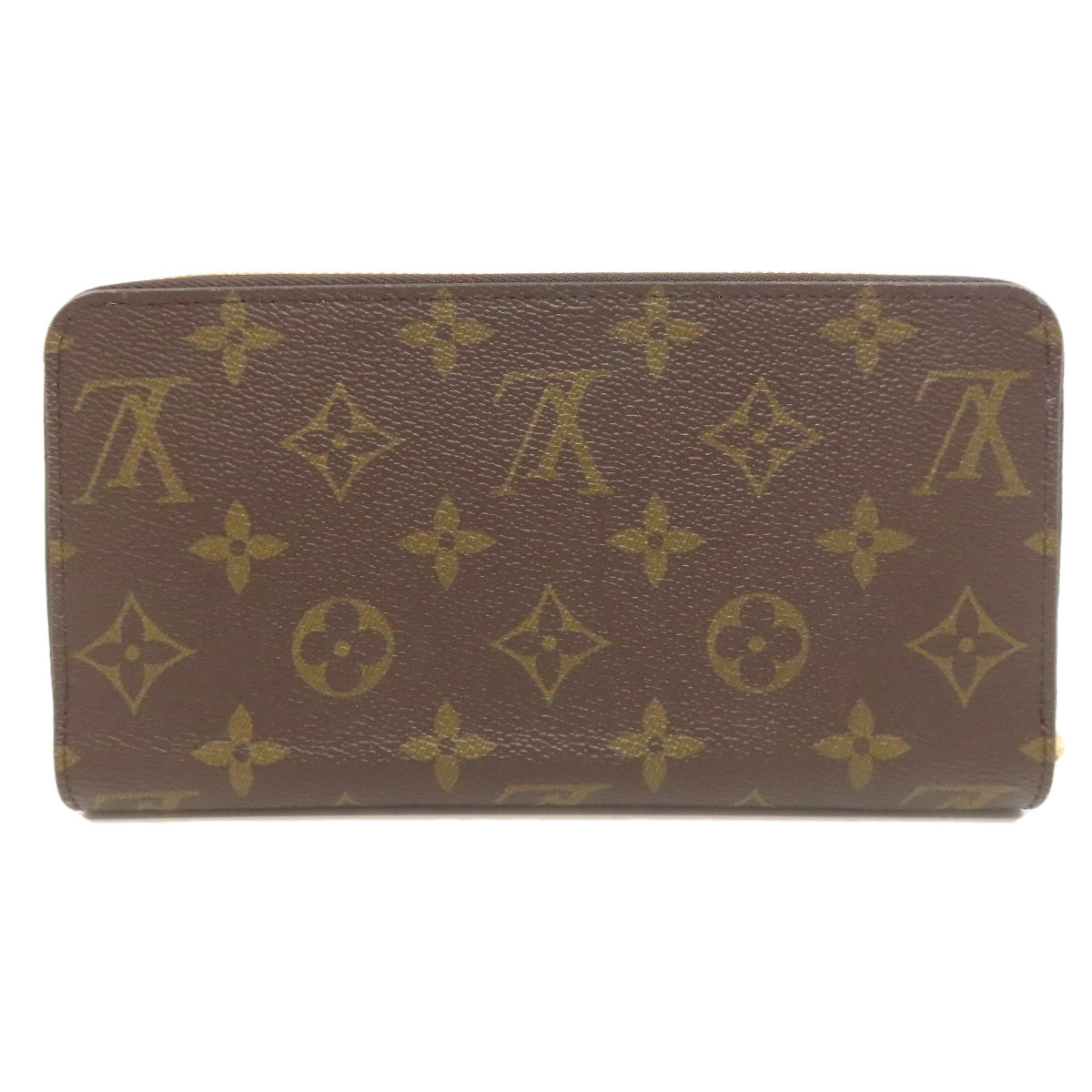 Louis Vuitton Long Purse M42616 Zippy Monogram Canvas Brown Wallet Case 9