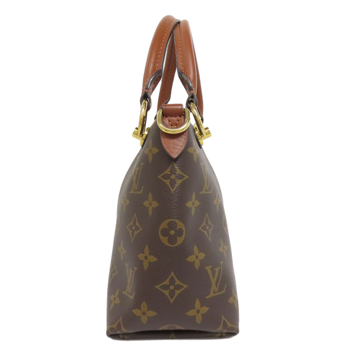 Louis Vuitton M43976 V BB Monogram Canvas Brown Tote Bag