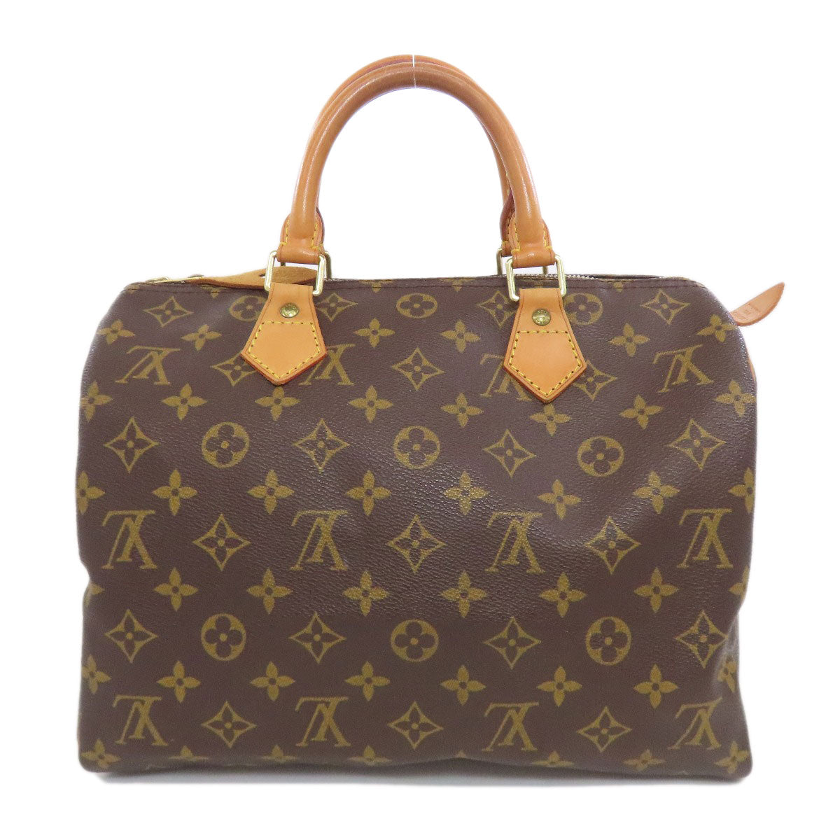 Louis Vuitton Boston Duffel M41526 Speedy 30 Monogram Canvas Brown Travel Bag