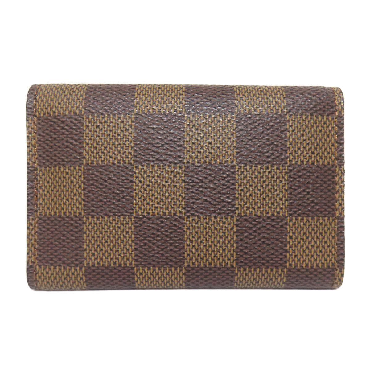 Louis Vuitton Key holder N62630 Damier Canvas Brown Key Chain 7
