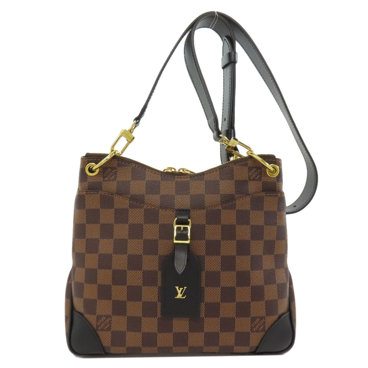 Louis Vuitton N50064 Damier Odeon NM PM Canvas Brown Shoulder Bag