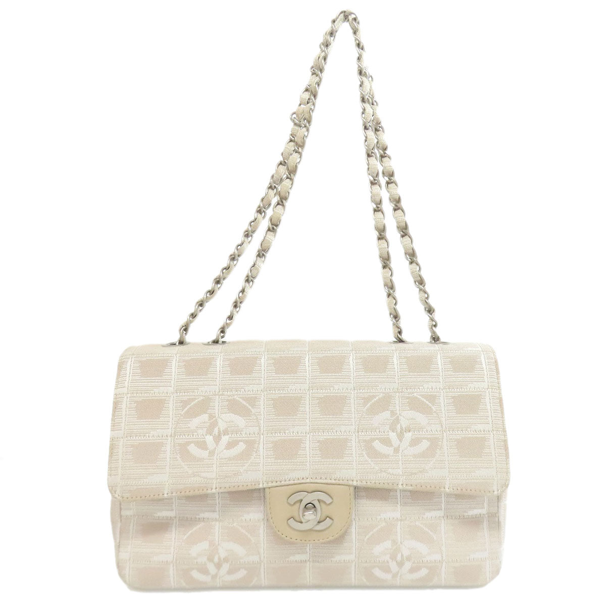 Chanel New line Beige Canvas Travel Bag 2