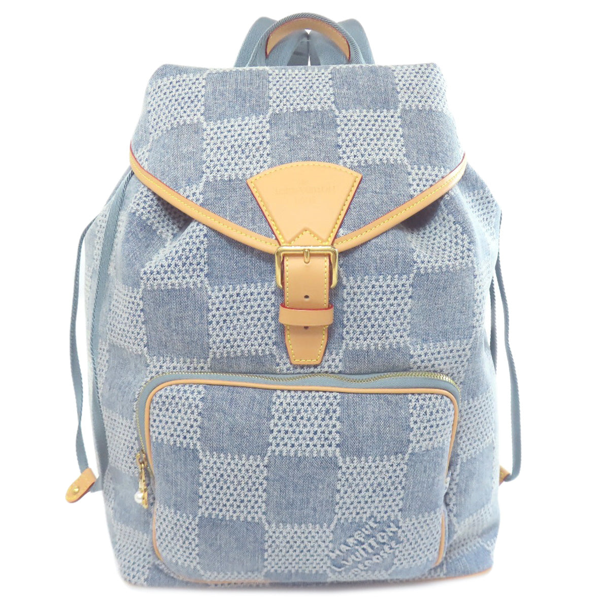 Louis Vuitton Backpack N40708 24AW Montsouris 3D Denim Blue