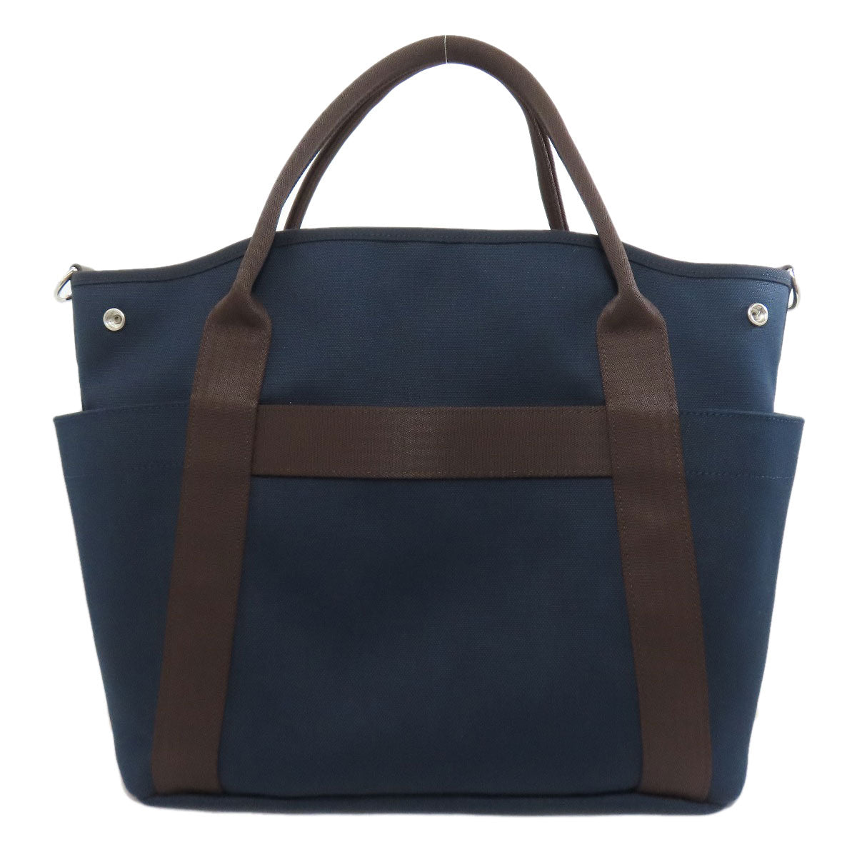 Hermes Tote Bag Sac De Pansage Graeme Canvas Navy
