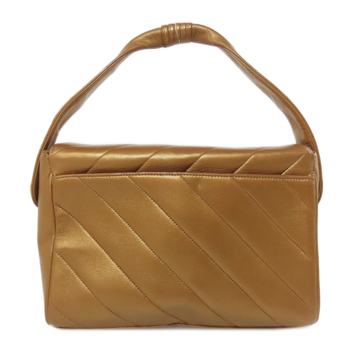 Chanel Calfskin bronze COCO Mark Handbag
