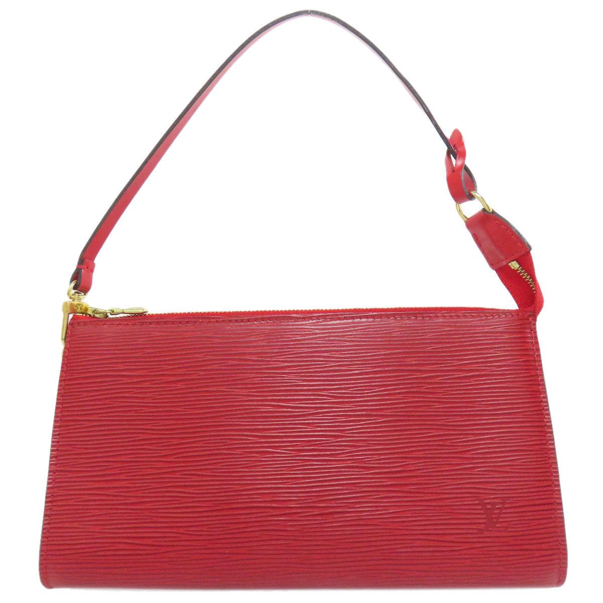 Louis Vuitton Accessory pouch M52947 Epi Pochette Red Clutch Bag