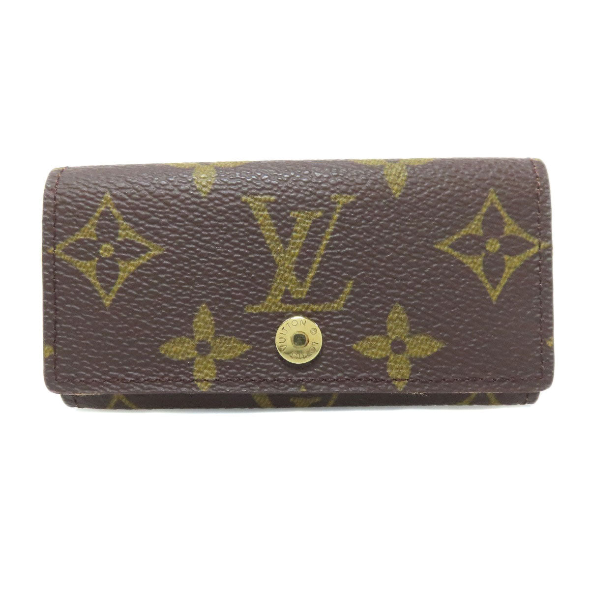 Louis Vuitton Key holder M62631 Multicles4 Monogram Canvas Brown Key Chain 4