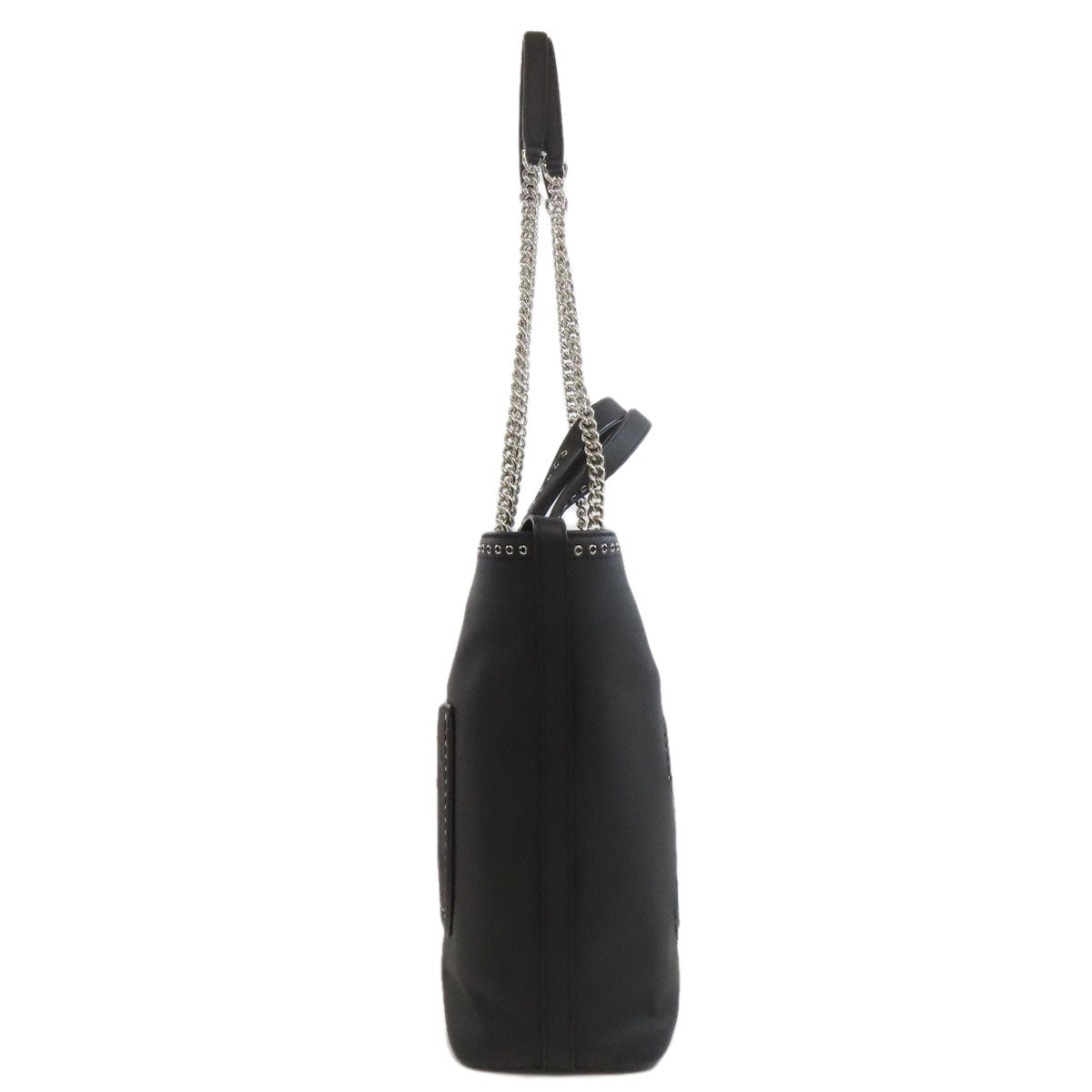 Chanel Calfskin 2WAY Black Tote Bag