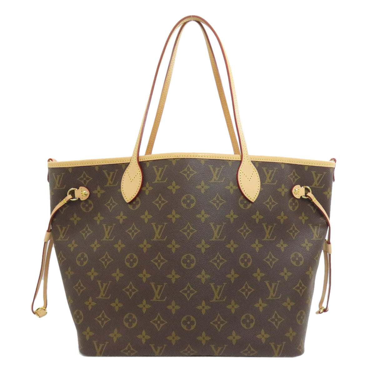Louis Vuitton M12096 Neverfull Inside Out MM Monogram Canvas Brown Tote Bag